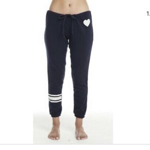 High End Chaser LOVE Sweatpants/Joggers in Navy